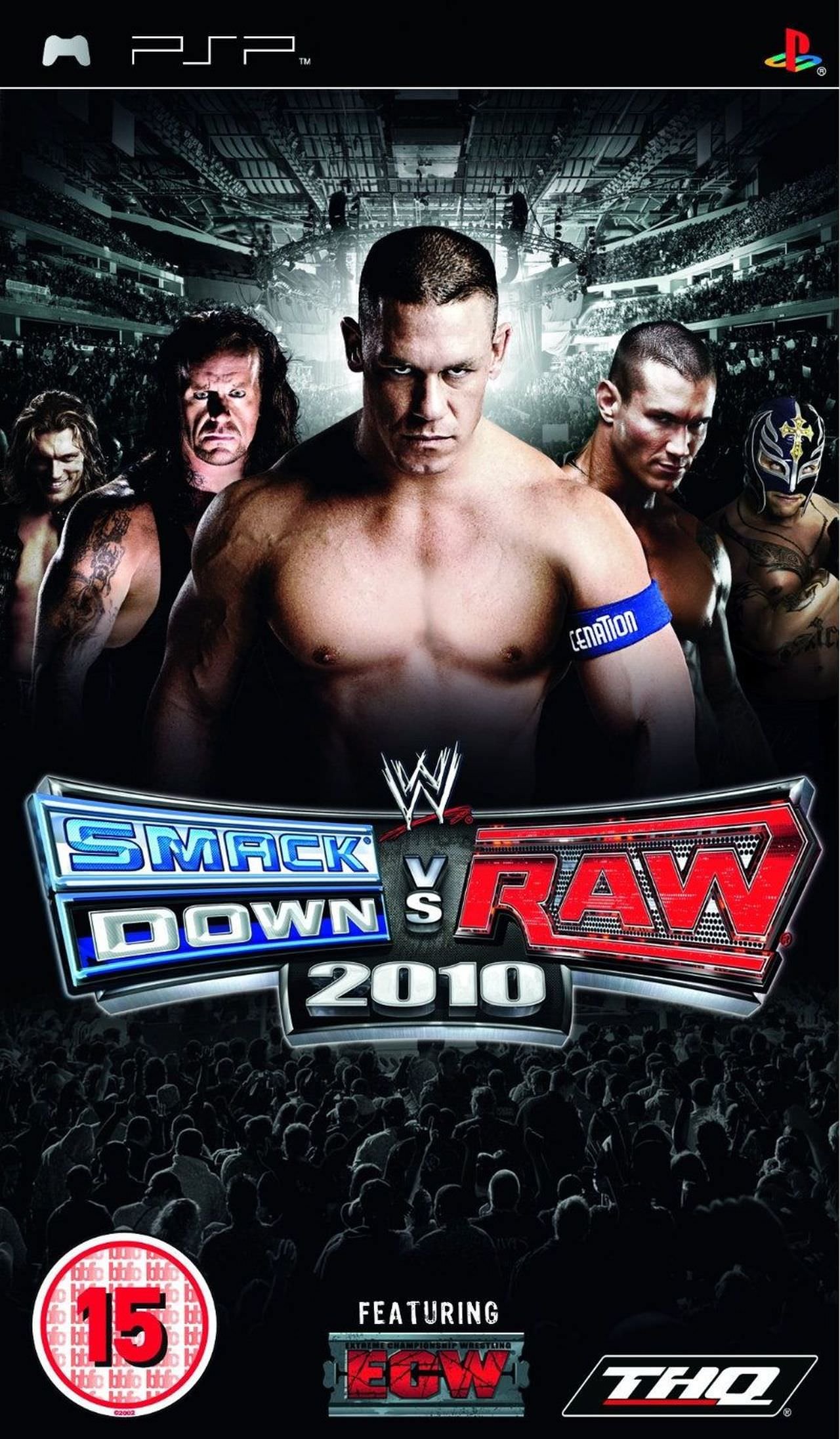 WWE SmackDown Vs. RAW 2010 Featuring ECW (Europe) Playstation Portable GAME ROM ISO