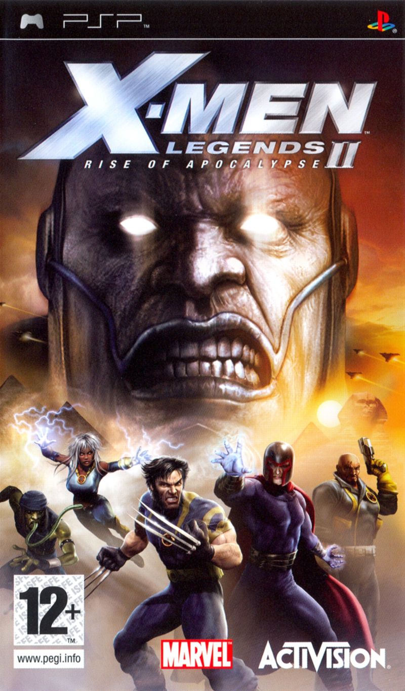 X-Men Legends II – El Ascenso De Apocalipsis (Spain) Playstation Portable GAME ROM ISO