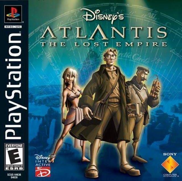 Disney’s Atlantis – The Lost Empire  [SCUS-94636] (USA) Playstation GAME ROM ISO