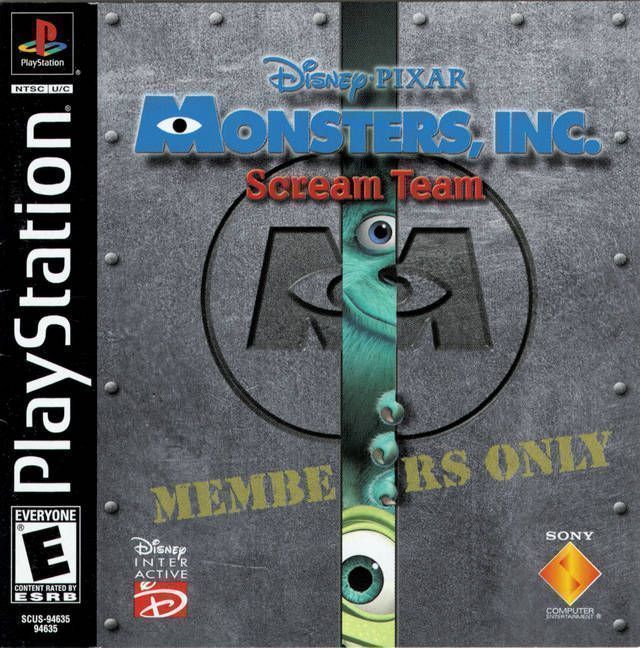 Monsters Inc. Scream Team [SCUS-94635] (USA) Playstation GAME ROM ISO