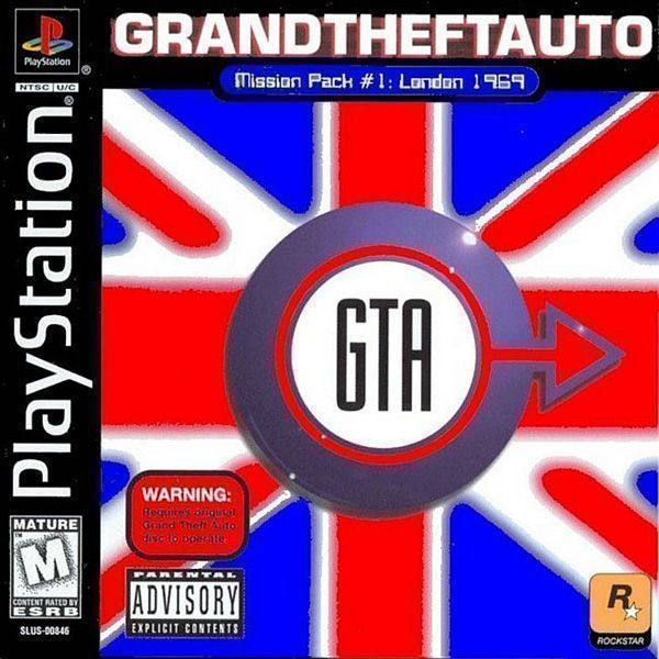 Grand Theft Auto – Mission Pack 1 – London 1969 [SLUS-00846] (USA) Playstation GAME ROM ISO
