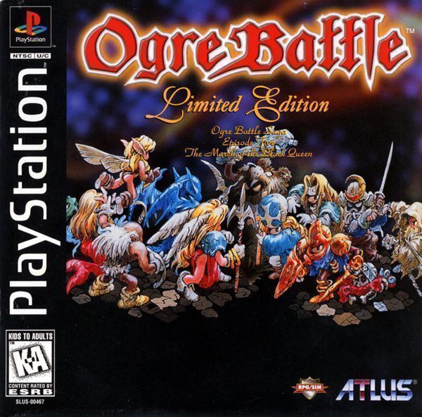 Ogre Battle Ep.5 The March Of The Black Queen Limited Edition [SLUS-00467] (USA) Playstation GAME ROM ISO