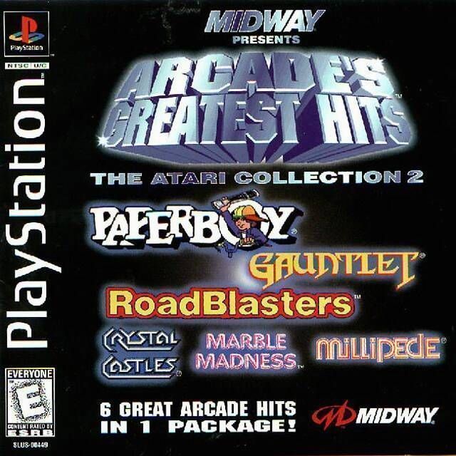 Arcade’s Greatest Hits – The Atari Collection 2  [SLUS-00449] (USA) Playstation GAME ROM ISO