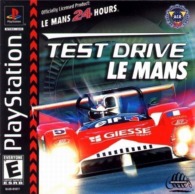 Test Drive Le Mans [SLUS-01077] (USA) Playstation GAME ROM ISO