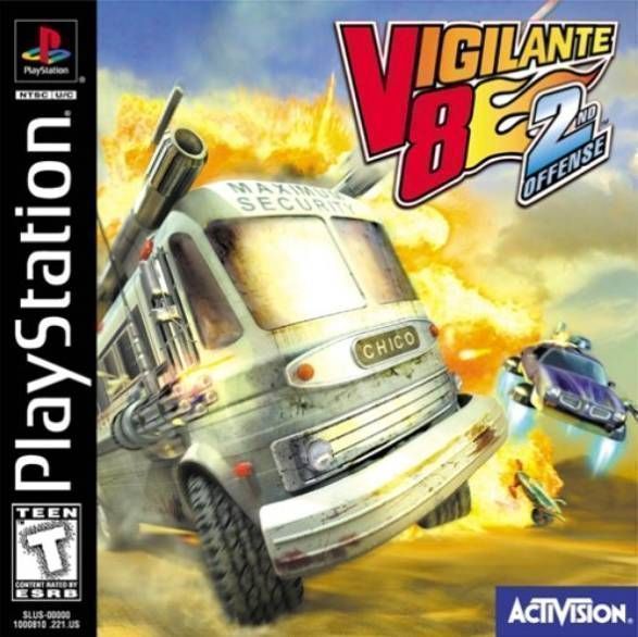 Vigilante 8 2ND Offense [SLUS-00868] (USA) Playstation GAME ROM ISO