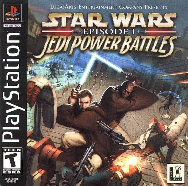 Star Wars Episode I Jedi Power Battle [SLUS-01046] (USA) Playstation GAME ROM ISO