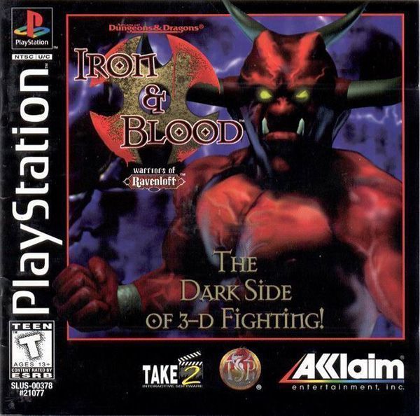 Iron Blood Warriors Of Ravenloft [SLUS-00378] (USA) Playstation GAME ROM ISO