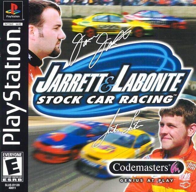 Jarrett Labonte Stock Car Racing [SLUS-01139] (USA) Playstation GAME ROM ISO