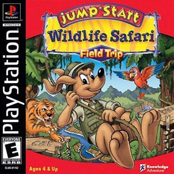 Jumpstart Wildlife Safari [SLUS-01383] (USA) Playstation GAME ROM ISO