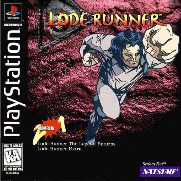 Lode Runner Bin [SLUS-00557] (USA) Playstation GAME ROM ISO