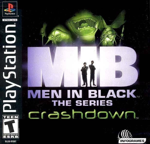 Men In Black The Series Crashdown [SLUS-01387] (USA) Playstation GAME ROM ISO