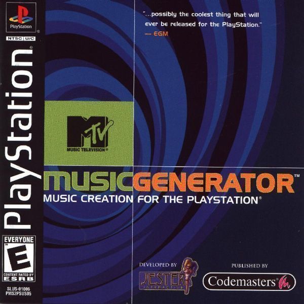 Mtv Music Generator [SLUS-01006] (USA) Playstation GAME ROM ISO