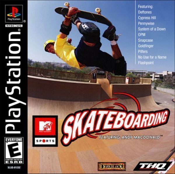 Mtv Sports Skateboarding Featuring Andy Macdonald [SLUS-01232] (USA) Playstation GAME ROM ISO