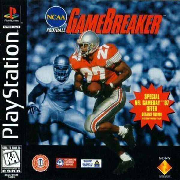 Ncaa Football Gamebreaker [SCUS-94509] (USA) Playstation GAME ROM ISO