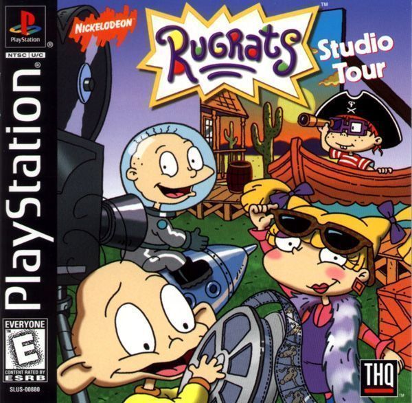 Rugrats Studio Tour [SLUS-00880] (USA) Playstation GAME ROM ISO