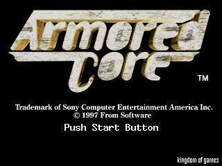 Armored Core [SCUS-94182] (USA) Playstation GAME ROM ISO