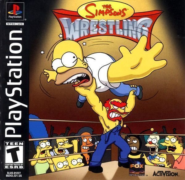 Simpsons Wrestling [SLUS-01227] (USA) Playstation GAME ROM ISO