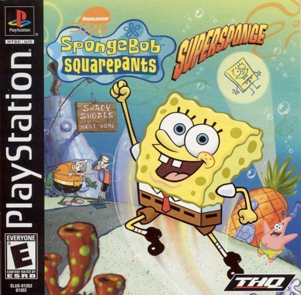 Spongebob Squarepants Supersponge [SLUS-01352] (USA) Playstation GAME ROM ISO