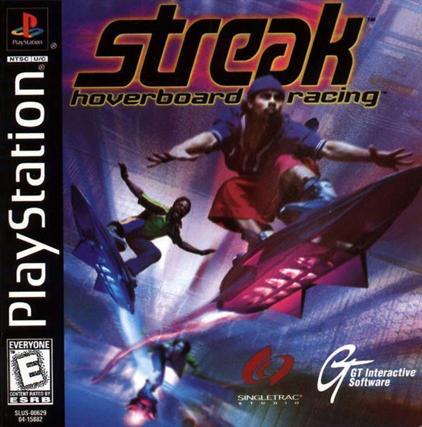 Streak Hoverboard Racing [SLUS-00629] (USA) Playstation GAME ROM ISO