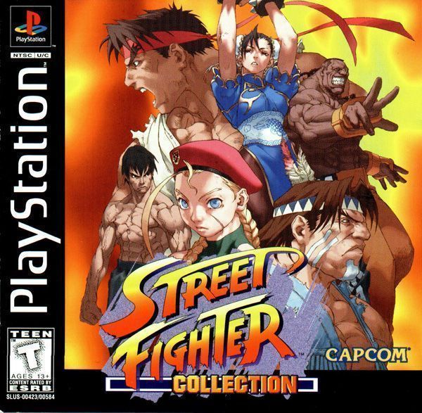 Street Fighter Collection DISC1OF2 [SLUS-00423] (USA) Playstation GAME ROM ISO