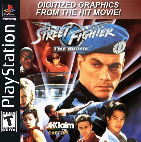 Street Fighter The Movie [SLUS-00041] (USA) Playstation GAME ROM ISO