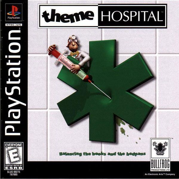 Theme Hospital [SLUS-00275] Bin (USA) Playstation GAME ROM ISO