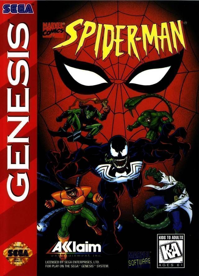 Spider-Man – The Animated Series (JUE) (USA) Sega Genesis GAME ROM ISO