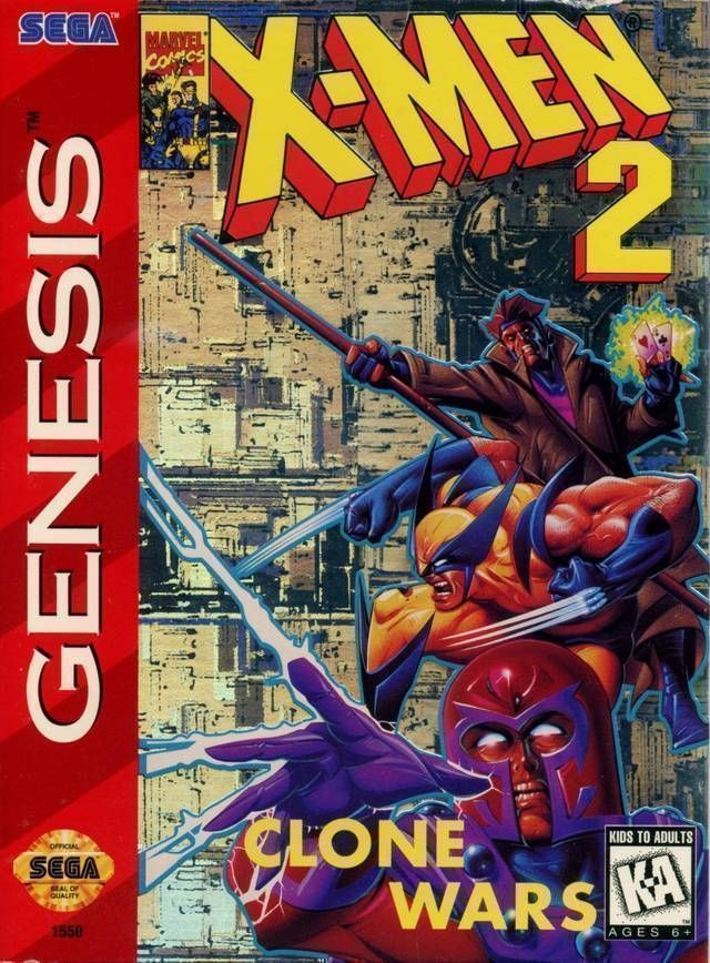 X-Men 2 – Clone Wars (JEU) (USA) Sega Genesis GAME ROM ISO