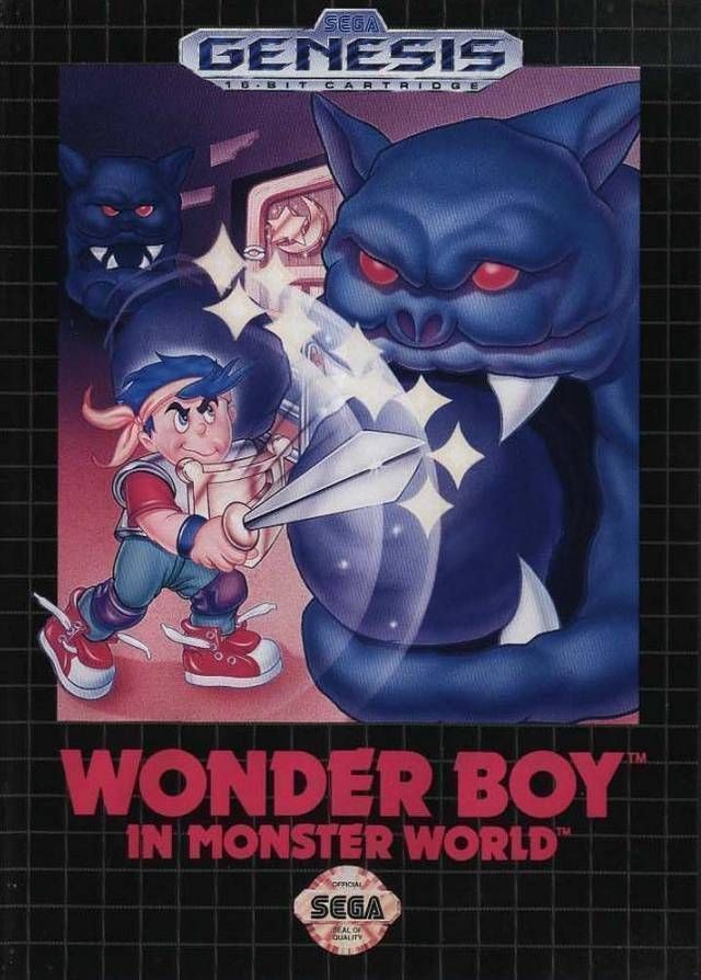 Wonder Boy In Monster World (USA Europe) Sega Genesis GAME ROM ISO