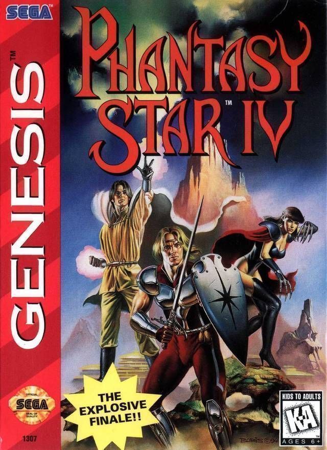 Phantasy Star IV (4) (USA) Sega Genesis GAME ROM ISO