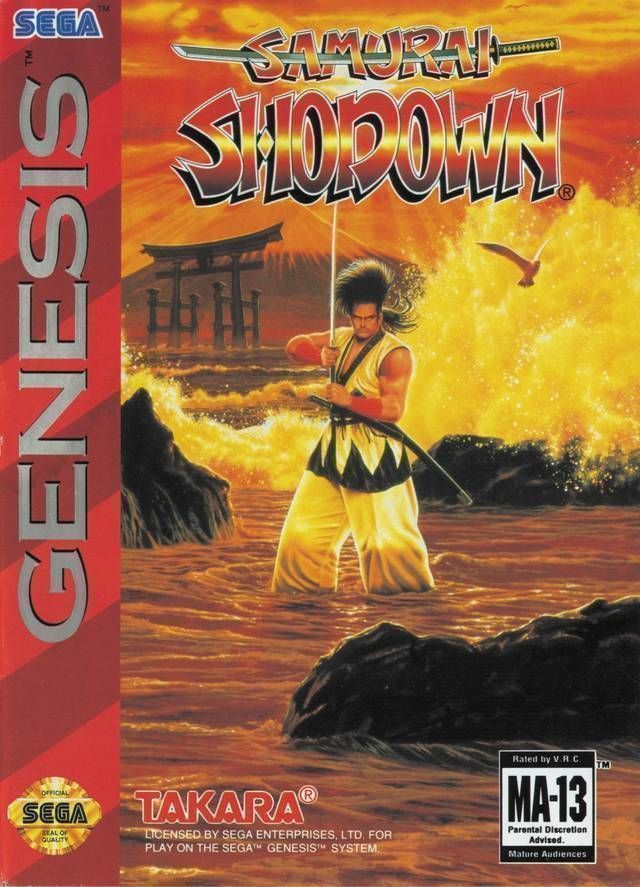 Samurai Shodown (USA) Sega Genesis GAME ROM ISO