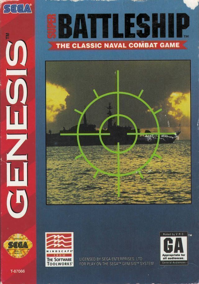 Super Battleship (USA) Sega Genesis GAME ROM ISO