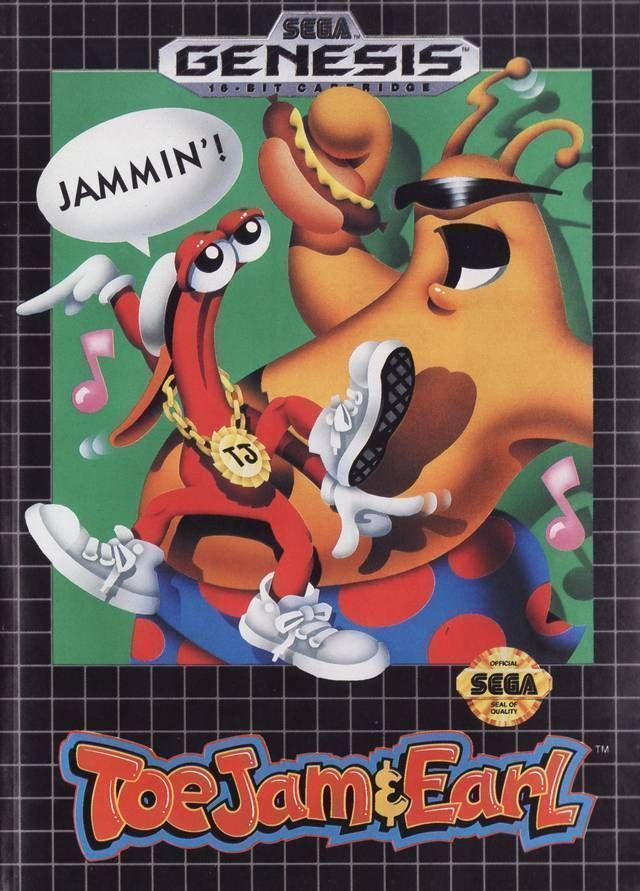 Toejam & Earl (REV 02) (USA) Sega Genesis GAME ROM ISO