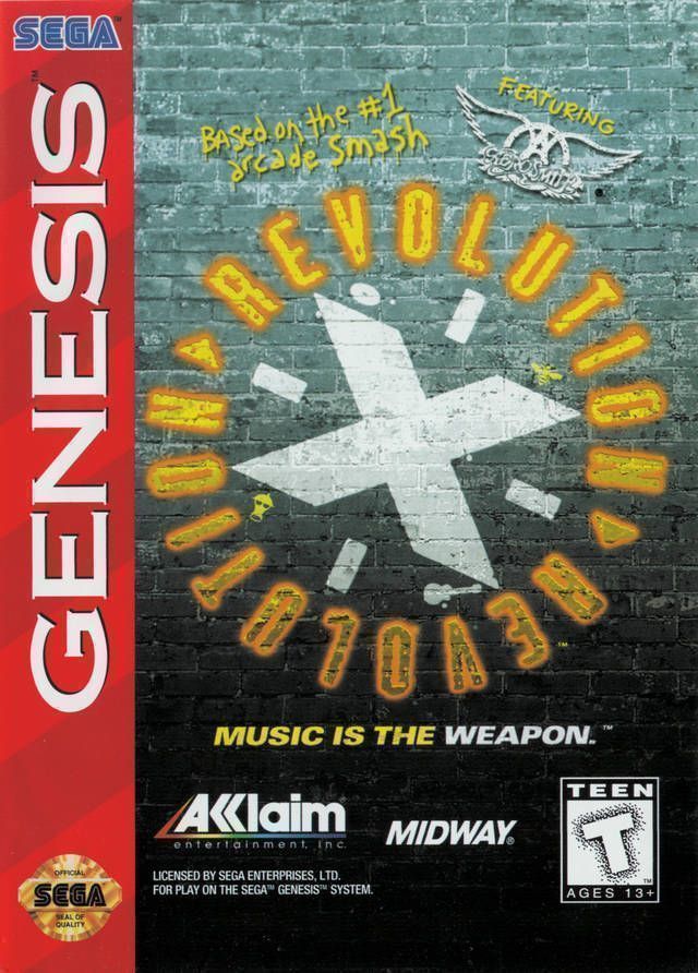 Revolution X (France) Sega Genesis ROM ISO