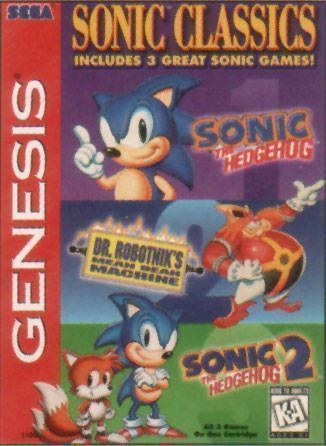 Sonic Compilation (A) (REV 00) (USA) Sega Genesis GAME ROM ISO