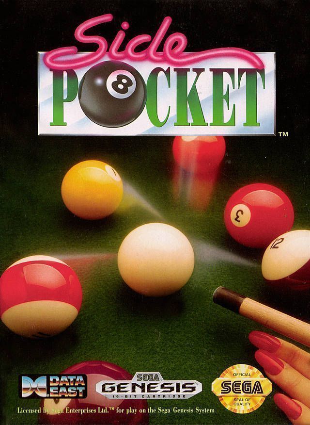 Side Pocket (Europe) Sega Genesis ROM ISO