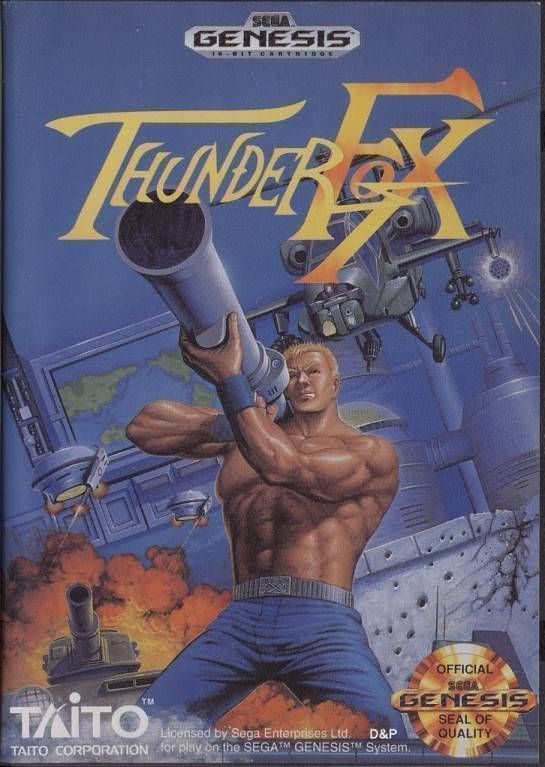 Thunder Fox (USA) Sega Genesis GAME ROM ISO