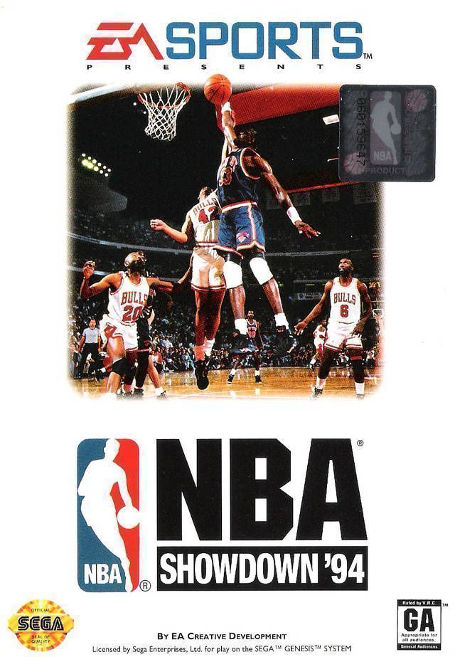 NBA Showdown 94 (USA Europe) Sega Genesis GAME ROM ISO