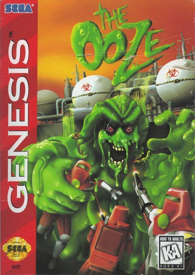 Ooze, The (5) (USA) Sega Genesis GAME ROM ISO