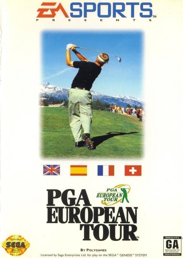 PGA European Tour (UEJ) (USA) Sega Genesis GAME ROM ISO