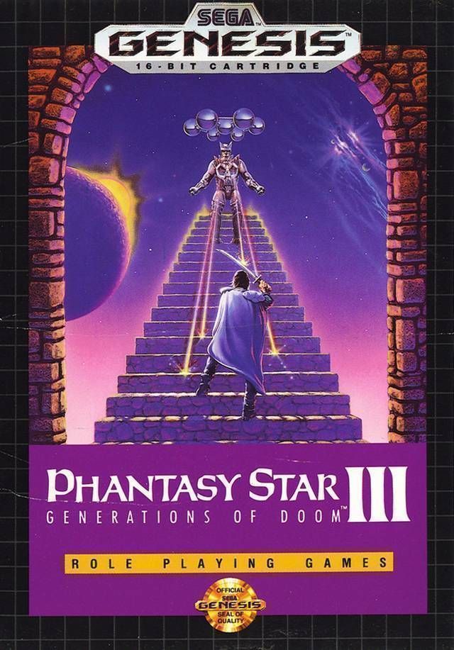 Phantasy Star III – Generations Of Doom (USA Europe) Sega Genesis GAME ROM ISO