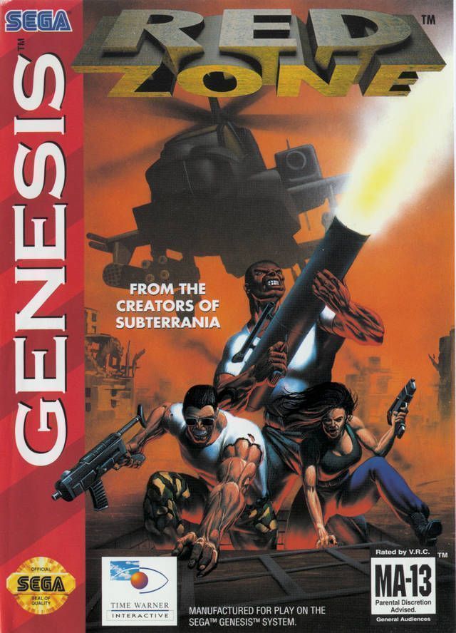 Red Zone (JUE) (USA) Sega Genesis GAME ROM ISO