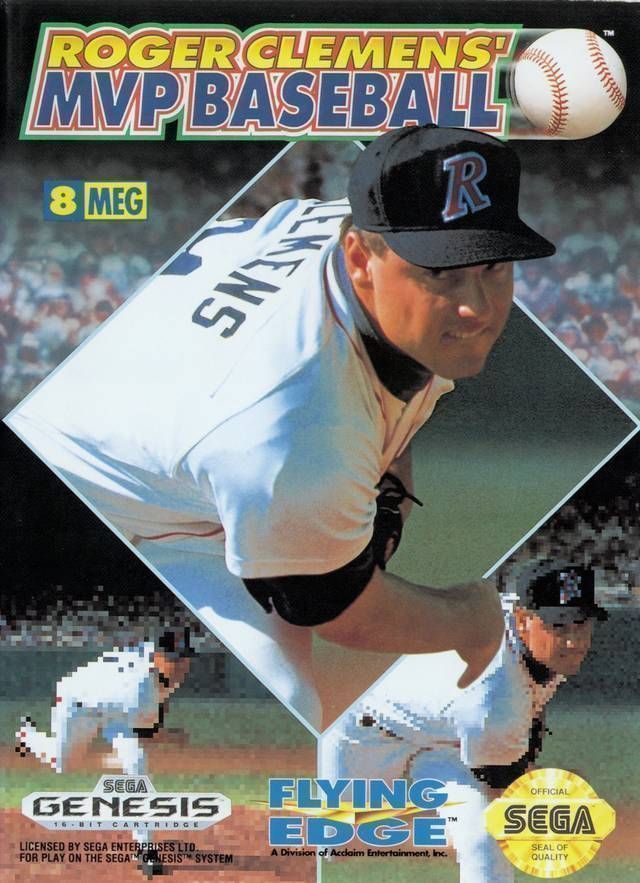 Roger Clements MVP Baseball (USA) Sega Genesis GAME ROM ISO