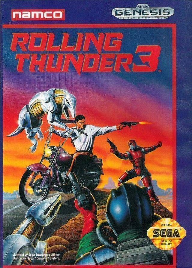 Rolling Thunder 3 [b1] (USA) Sega Genesis GAME ROM ISO