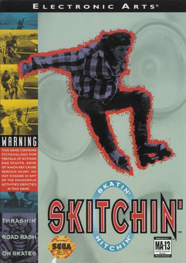 Skitchin (UEJ) (USA) Sega Genesis GAME ROM ISO