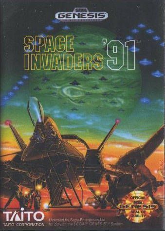 Space Invaders 91 (USA) Sega Genesis GAME ROM ISO