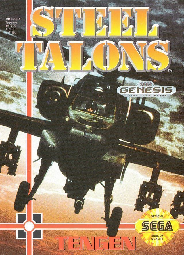 Steel Talons (UJE) (Nov 1992) [b1] (USA) Sega Genesis GAME ROM ISO