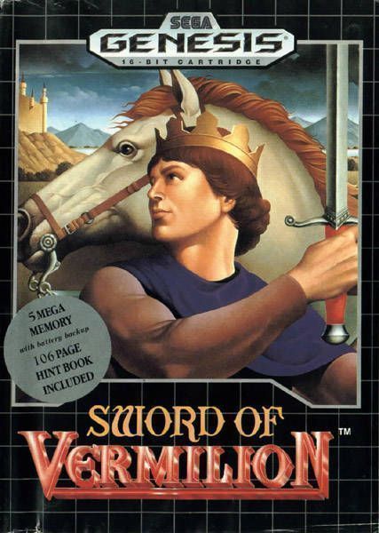 Sword Of Vermilion (USA) Sega Genesis GAME ROM ISO