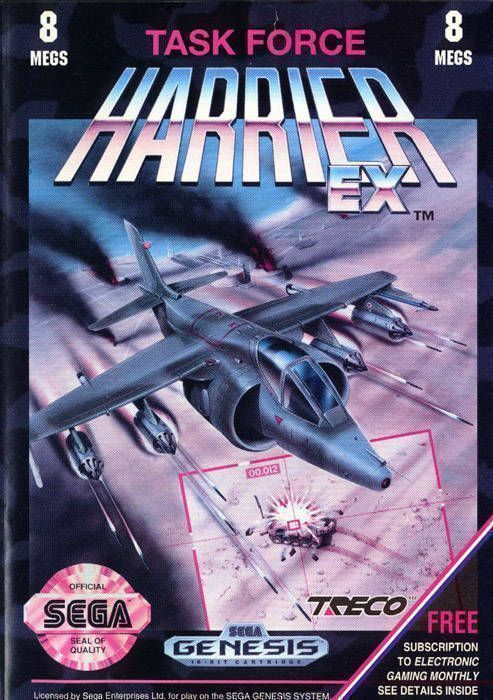 Task Force Harrier EX (USA) Sega Genesis GAME ROM ISO