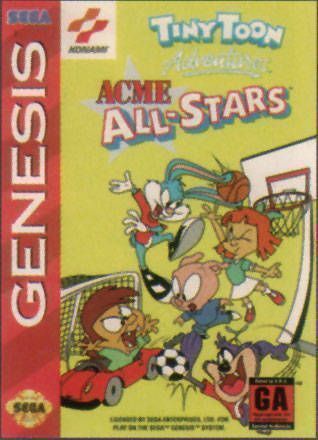 Tiny Toon Adventures – Acme All Stars (Europe) Sega Genesis ROM ISO